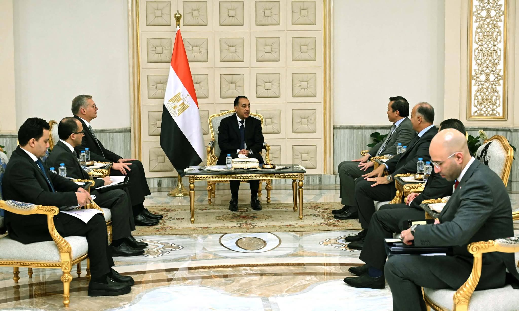 رئيس الوزراء يلتقي نائب الرئيس التنفيذي للغاز والطاقة منخفضة الكربون بشركة "بي بي" البريطانية