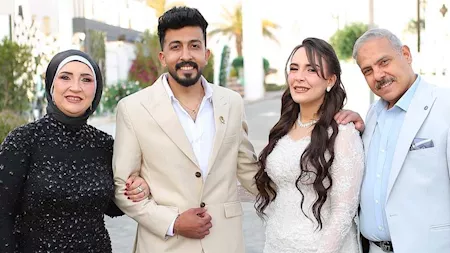 فرحة في بيت محمد رضوان.. نجوم الفن يحتفلون بخطوبة ابنته ريم في أجواء عائلية مبهجة
