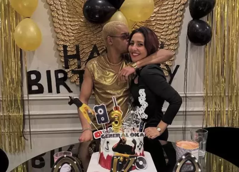 مي كساب تحتفل بعيد ميلاد أوكا برسالة حب دافئة وأجواء عائلية