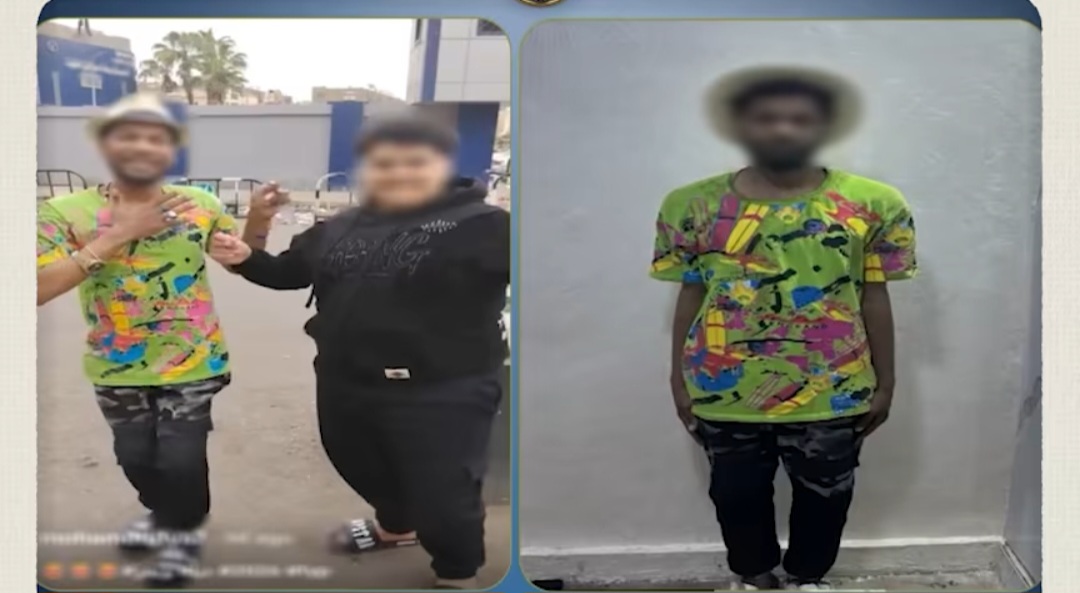 القبض على صاحب تريند أنتش وأجري بتهمة الرقص أمام قسم شرطة والتلفظ بألفاظ خادشة في القاهرة