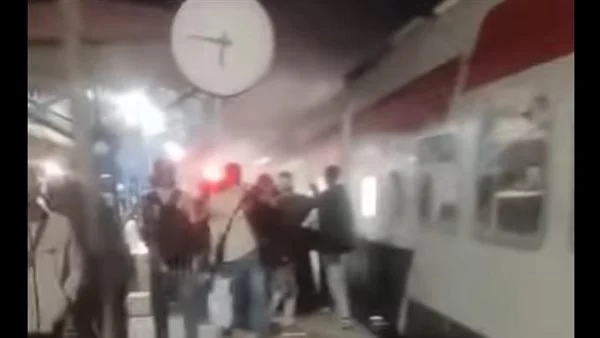 السيطرة علي حريق بعجلة قطار 986 في ملوي بالمنيا