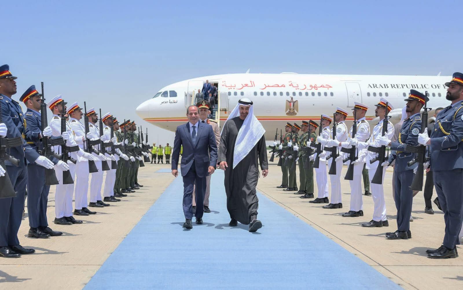 الرئيس السيسي يجري زيارة أخوية إلى الإمارات ويؤكد رفض مصر للاعتـ ـداءات الإيرانية على الإمارات