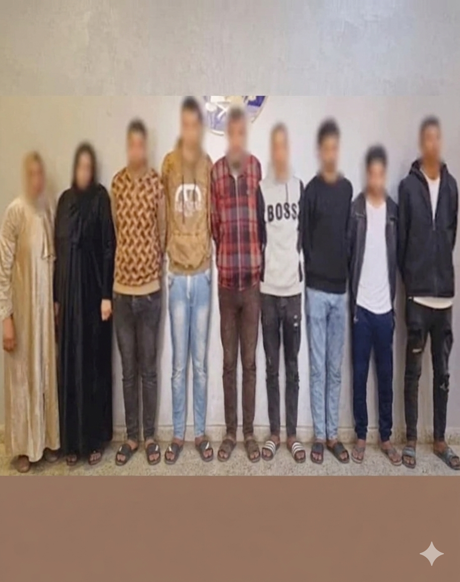 المشدد 5 سنوات للمتهمين باجبار شاب على ارتداء ملابس نسائية في بنها