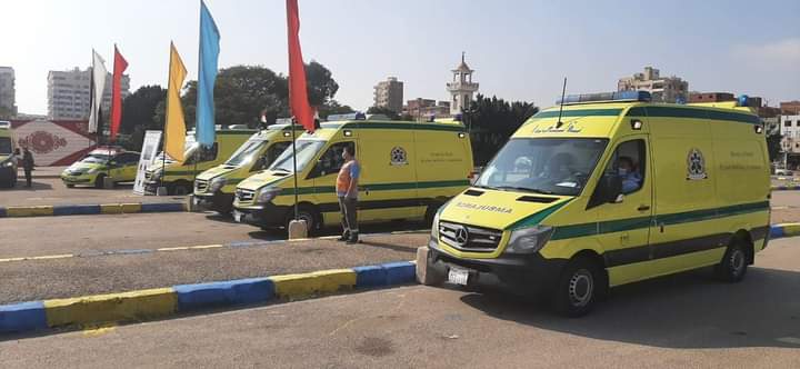 إصابة 6 أشخاص بينهم طفلان في حوادث سير متفرقة بمدن غرب مصر