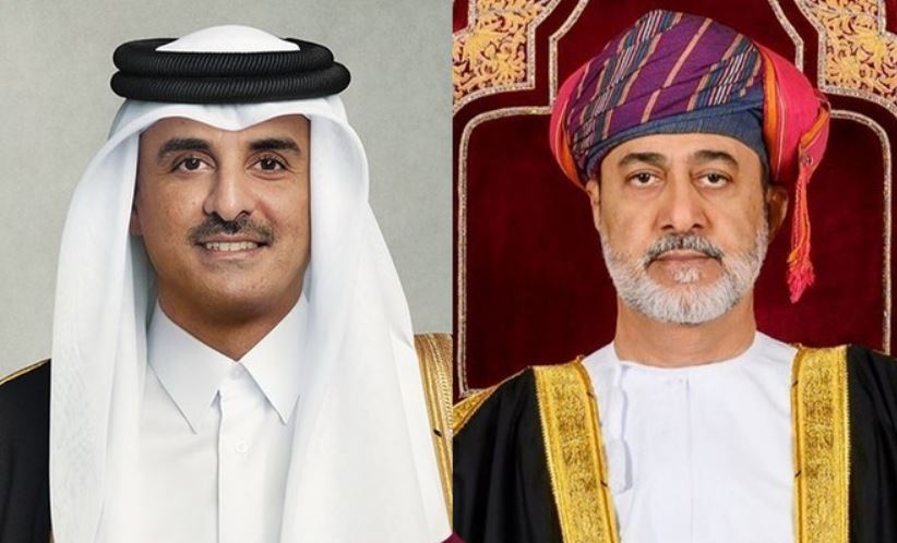 أمير قطر وسلطان عمان يدعوان للحوار لحل النزاعات الإقليمية