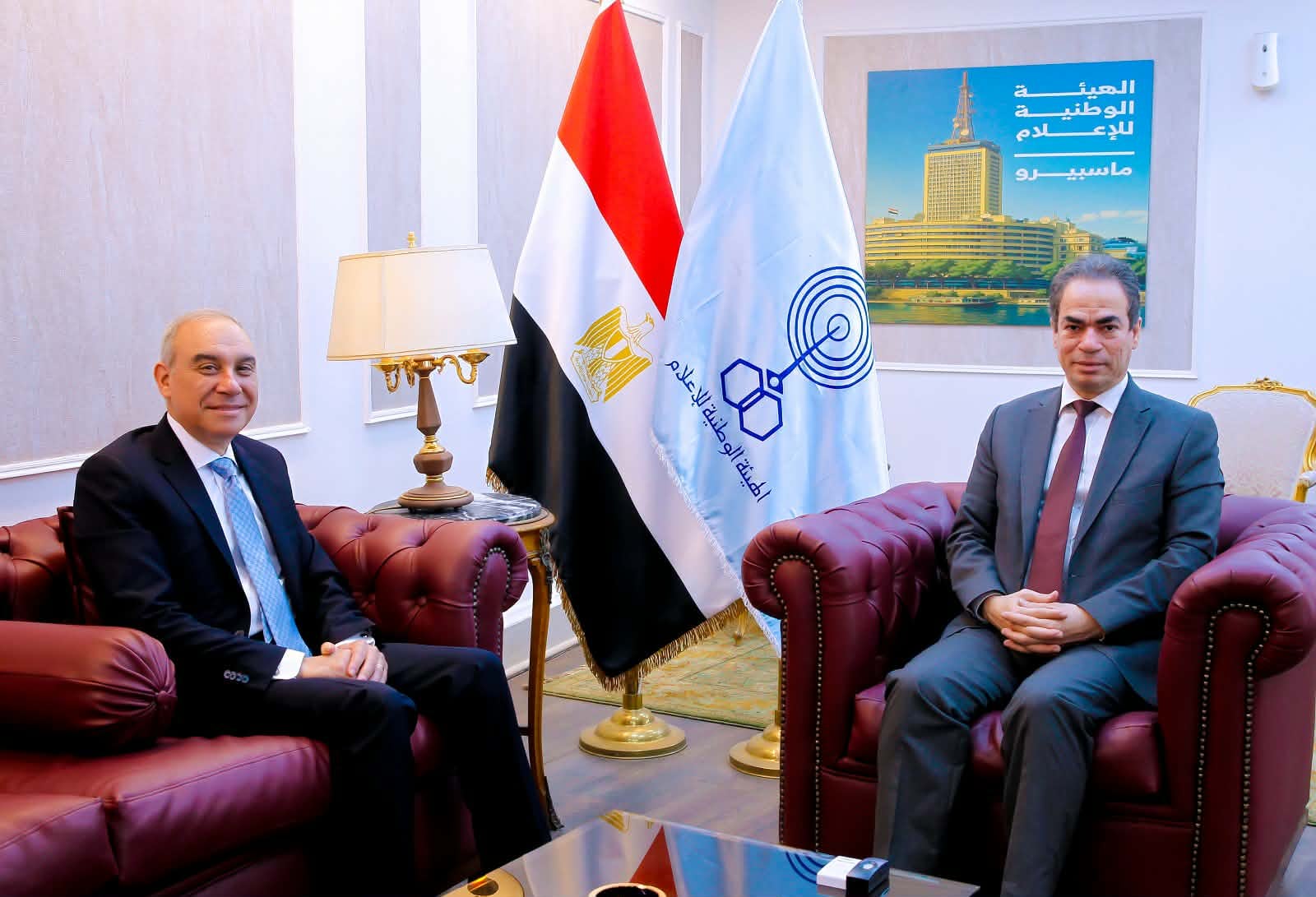 تعزيز التعاون الإعلامي: المسلماني والسفير يوسف يطلقان شراكة جديدة