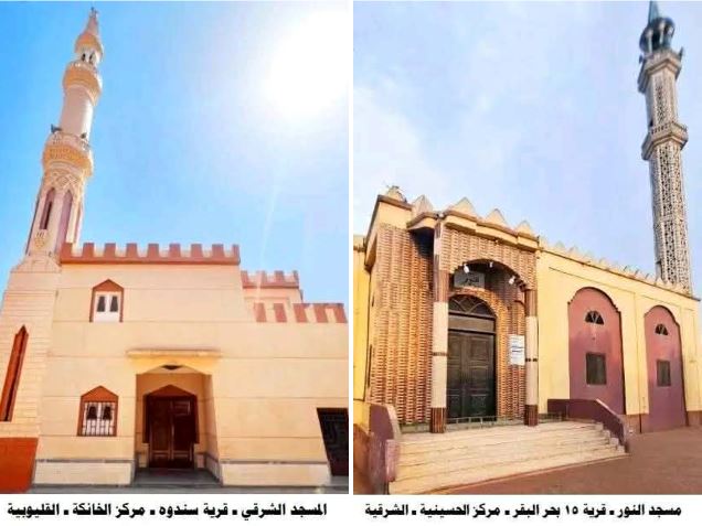 17 مسجدًا جديدًا تفتح أبوابها غدًا في 9 محافظات