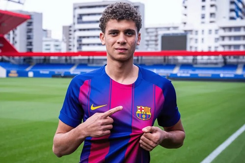 حمزة عبدالكريم في اختبار مصيري مع برشلونة لتحديد مستقبله