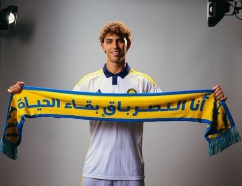 غياب جواو فيليكس عن تدريبات النصر قبل مواجهة الوصل الإماراتي