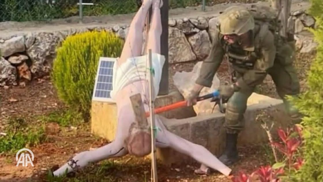 تحقيق في حادثة تحطيم تمثال للسيد المسيح بجنوب لبنان