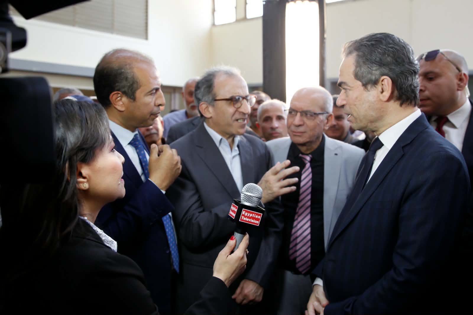 أحمد المسلماني يزور مركز إرسال أبي زعبل ويبحث تطوير أنظمة البث