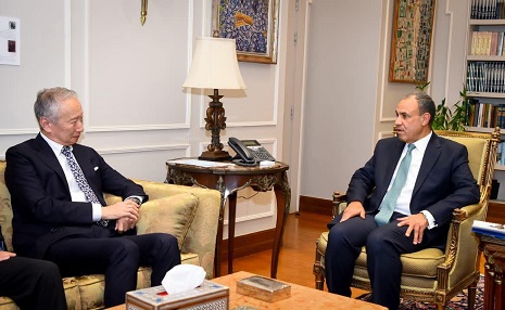 الخارجية تؤكد على أهمية القضية الفلسطينية خلال لقاء مع المبعوث الياباني