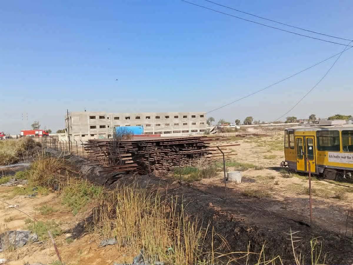 النيابة تبدأ تحقيقات حول حريق مخزن للترام القديم في الإسكندرية