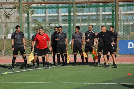 رويز يواصل تطوير الحكام بمعسكر بورسعيد ويعزز الأداء التحكيمي