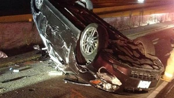 إصابة 5 أشخاص في حادث انقلاب سيارة بملوي بالمنيا