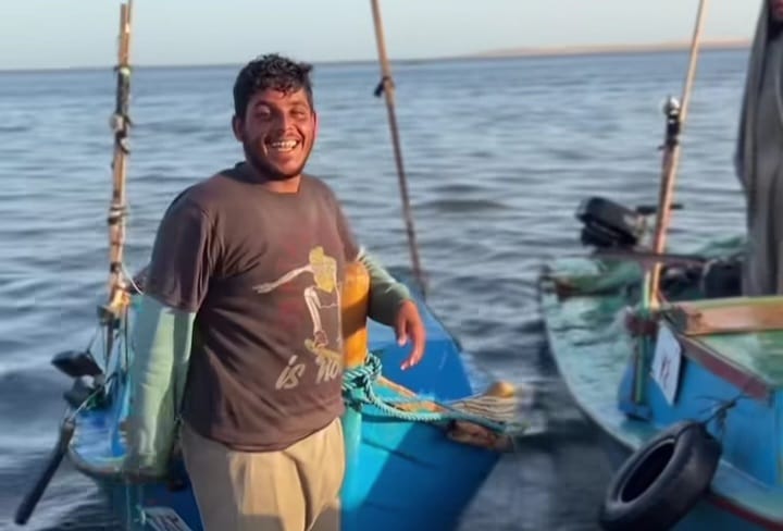 انطلاق موسم صيد الأسماك في بحيرة البردويل بشمال سيناء