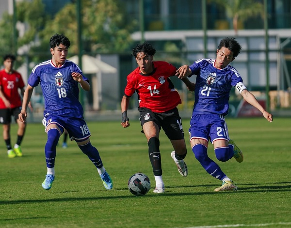 منتخب الناشئين يتعادل مع اليابان في مواجهة ودية استعدادًا لأمم إفريقيا