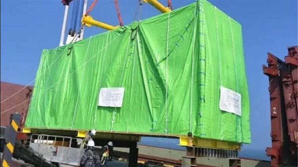 وصول مكثف التوربينة البخارية لمحطة الضبعة النووية يعزز تقدم المشروع