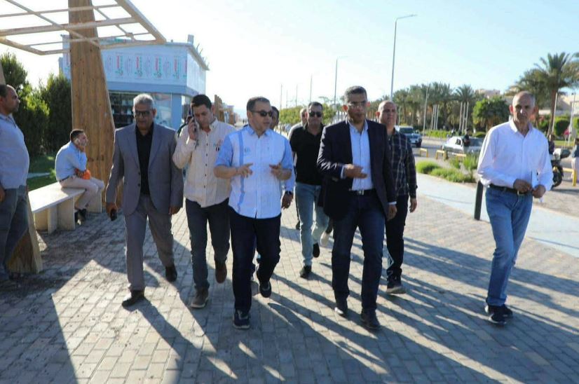 محافظ البحر الأحمر يوجه بإزالة التعديات لتحسين مظهر الغردقة