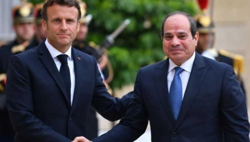 السيسي وماكرون يفتتحان المقر الجديد لجامعة سنجور ببرج العرب
