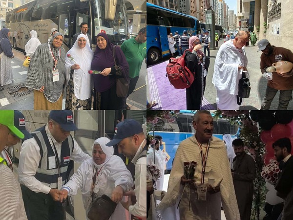 14 ألف حاج مصري يصلون الأراضي المقدسة لأداء فريضة الحج