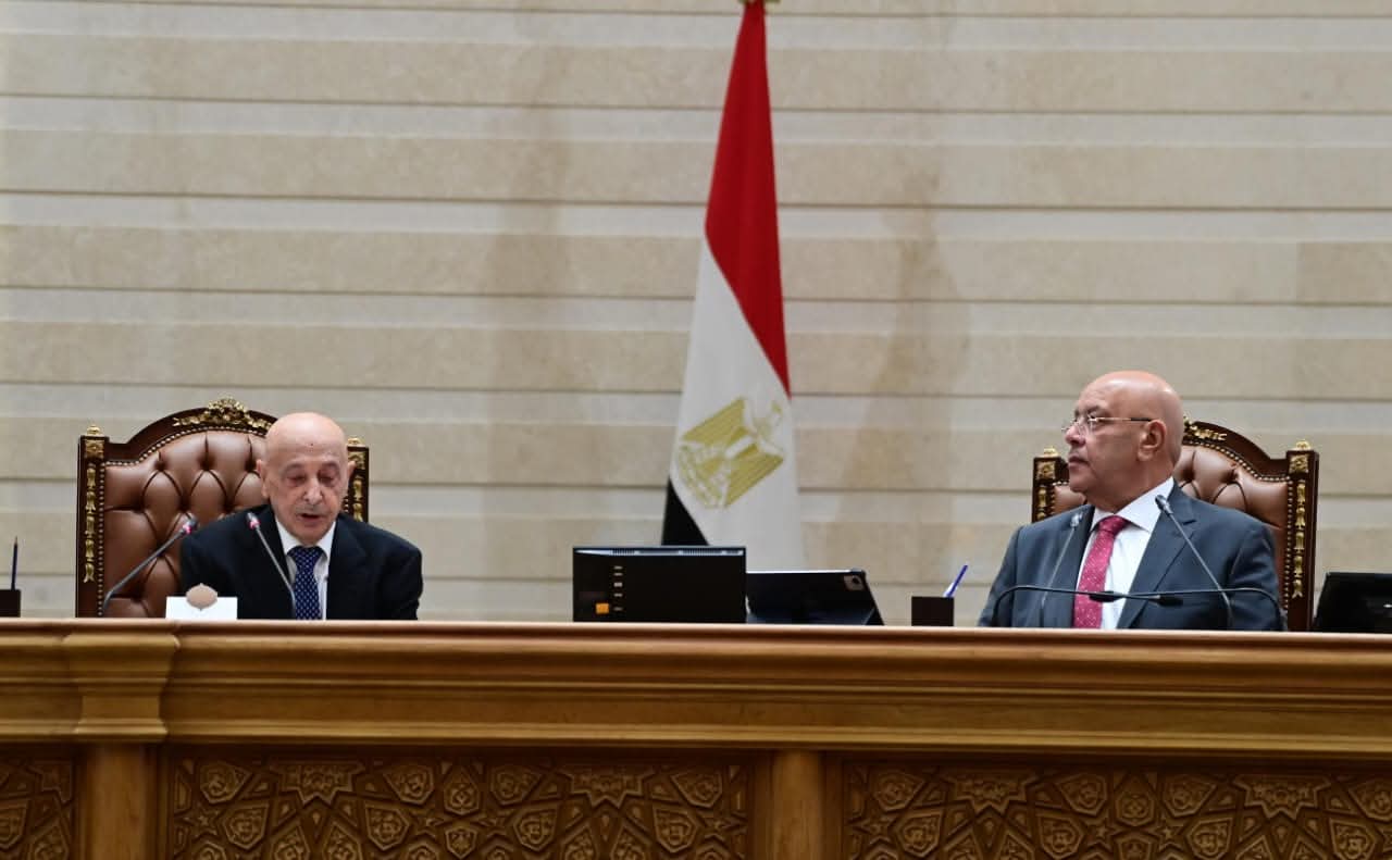 عقيلة صالح: مصر الملجأ الوحيد للدول العربية وداعم رئيسي لليبيا