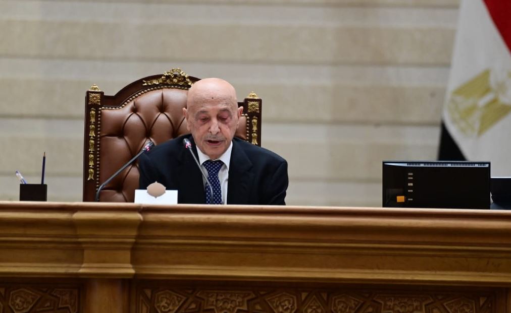 رئيس البرلمان الليبي: مصر دائماً إلى جانب ليبيا في السراء والضراء