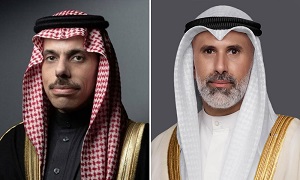 وزراء الخارجية في السعودية والكويت يتباحثون حول تطورات الشرق الأوسط