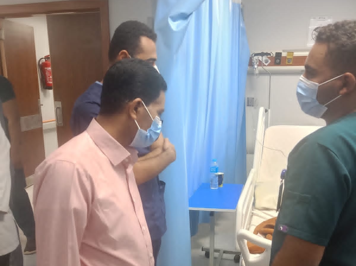 وكيل الصحة في الأقصر يتفقد استعدادات مستشفى الحميات لعيد الأضحى