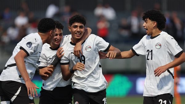 منتخب مصر يواجه المغرب في مباراة تحديد المركز الثالث ببطولة أفريقيا للناشئين
