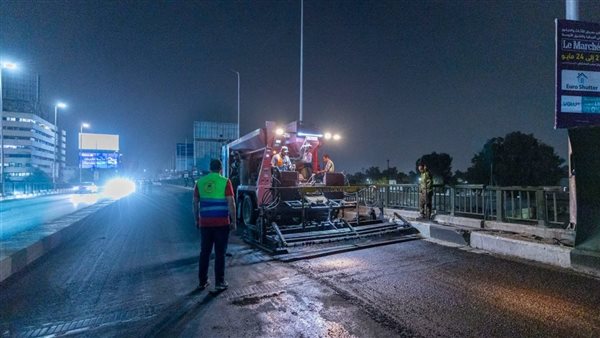 إصلاحات شاملة في كوبري 6 أكتوبر لتخفيف الزحام المروري