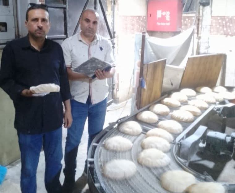 حملة رقابية تكشف مخالفات في 9 مخابز بكفر الدوار