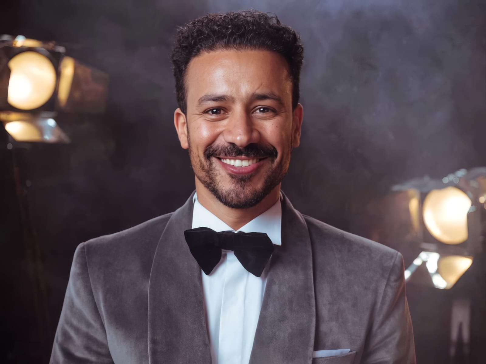 أحمد داود يستمتع بمشاهدة فيلم "إذما" مع الجمهور في كايرو فستيفال