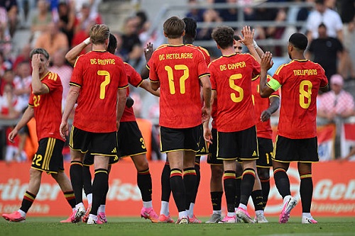 بلجيكا تتفوق على كرواتيا استعدادًا لمواجهة مصر في كأس العالم