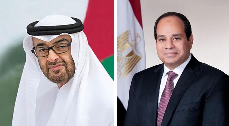 السيسي وبن زايد يعززان التعاون خلال قمة مجموعة السبع في فرنسا