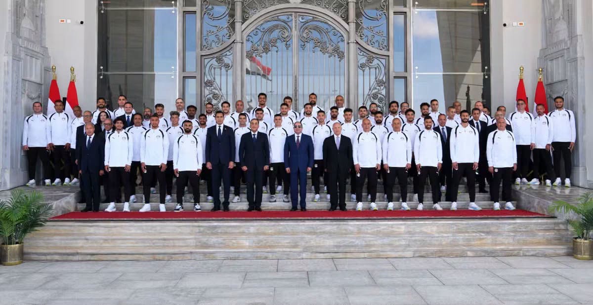 الرئيس السيسي يكرم لاعبي منتخب مصر احتفاءً بإنجازاتهم في كأس العالم