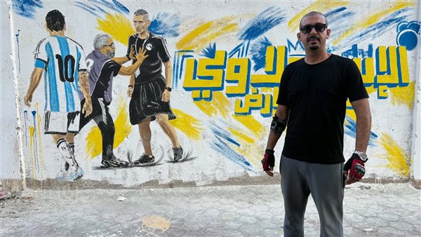 عماد ديزل يُجمل إسماعيلية بجداريات ملهمة ومبهجة