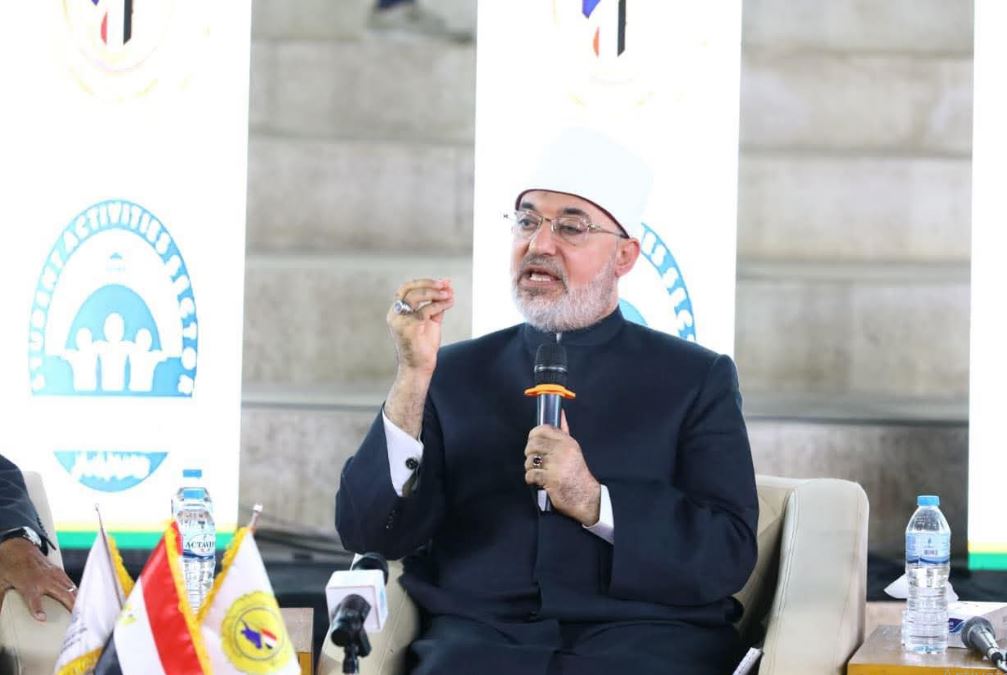 مفتي الجمهورية: القيم والأخلاق أساس بناء المجتمع ومستقبل الأجيال