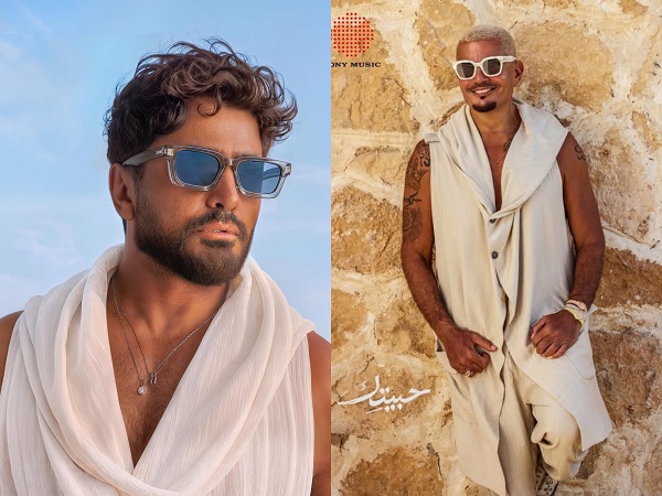 عمرو دياب يثير الجدل بإطلالته الجديدة في ألبوم "حبيتك"