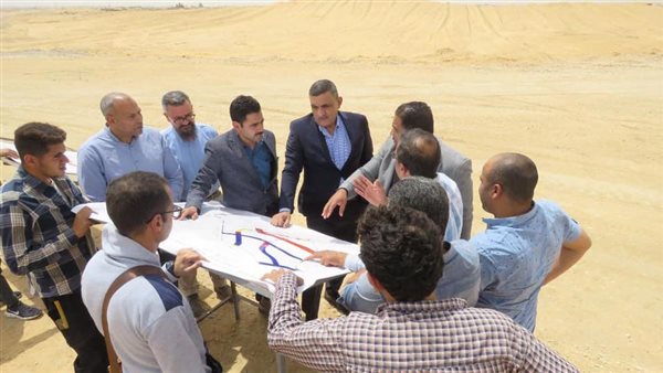 جولة ميدانية لمتابعة مشروعات التنمية في مدينة العبور الجديدة