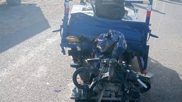 مصرع شخصين في حادث تصادم مأساوي بالبحيرة