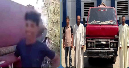 القبض على مالك سيارة نقل بعد إلقاء مخلفات في مجاري قنا