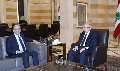 رئيس وزراء لبنان يناقش مع صندوق النقد الدولي تحديات الاقتصاد الإقليمي