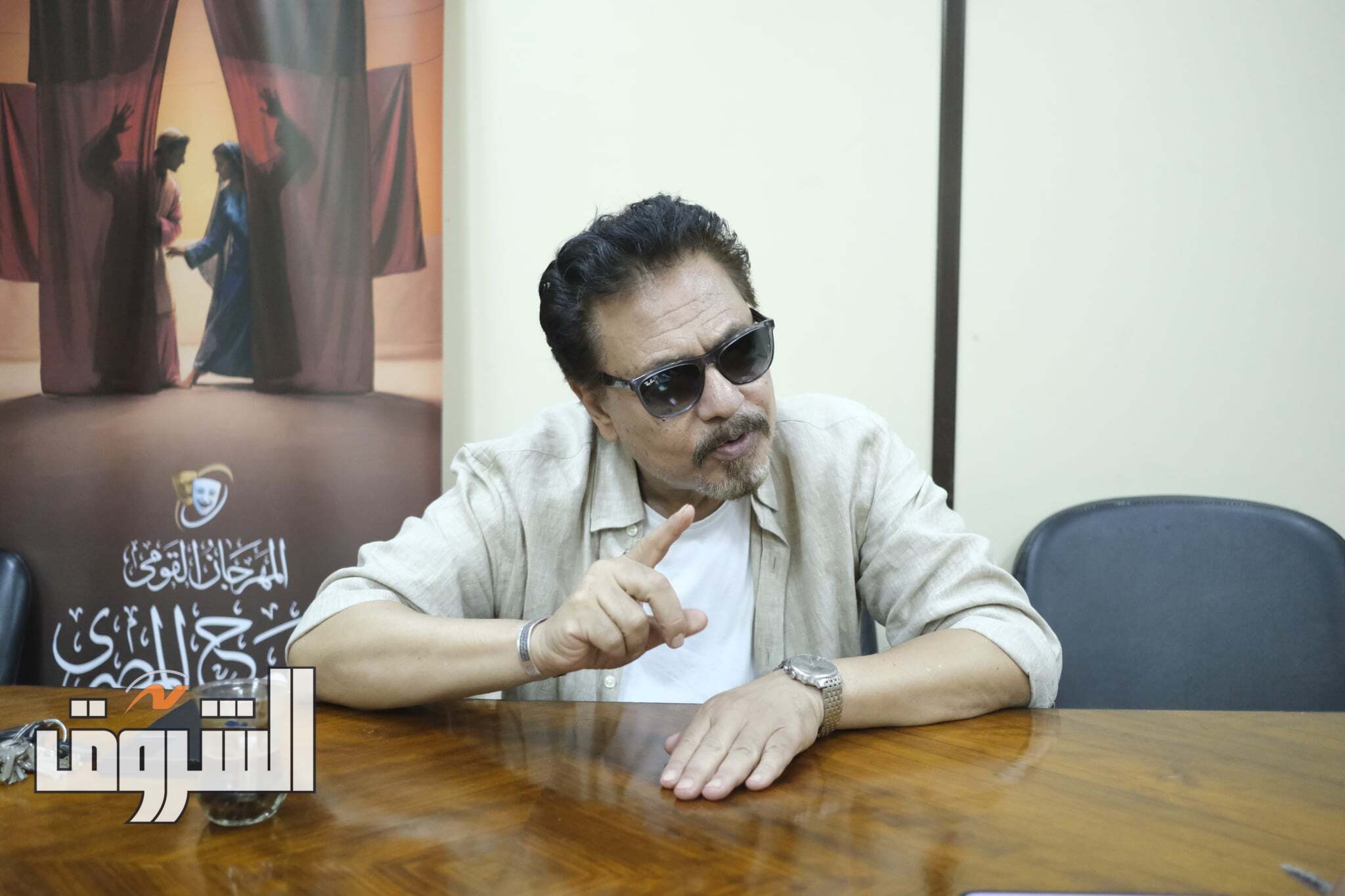 محمد رياض يكشف عن طموحاته للمهرجان القومي للمسرح وتوسيع فعالياته في المحافظات