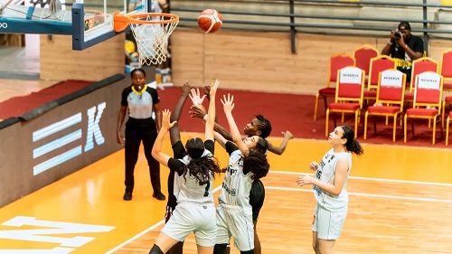 منتخب ناشئات السلة يحقق فوزًا ساحقًا على بنين في الأفروباسكت