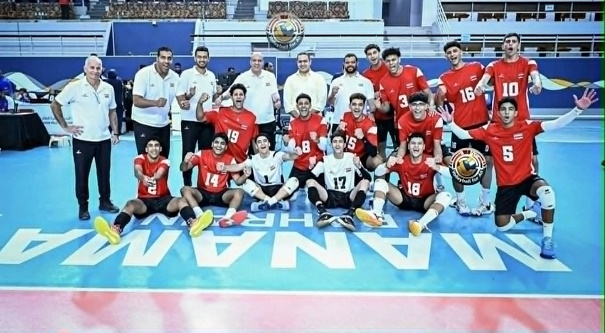 منتخب الناشئين للكرة الطائرة يحقق انتصارًا ساحقًا على الكويت في البطولة العربية