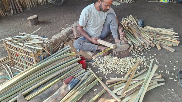 أهالي إمياي بالقليوبية: حرفة الأقفاص تواجه تحديات العصر الحديث