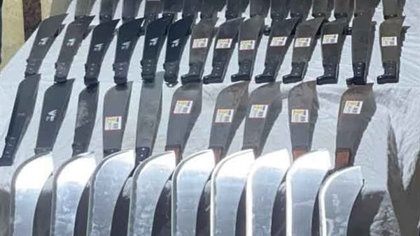 ضبط متهم بالترويج لبيع أسلحة بيضاء في الإسكندرية