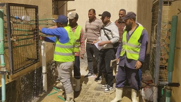 حملات مكثفة لضبط المخالفات وسداد مديونيات المياه في مدينة بدر