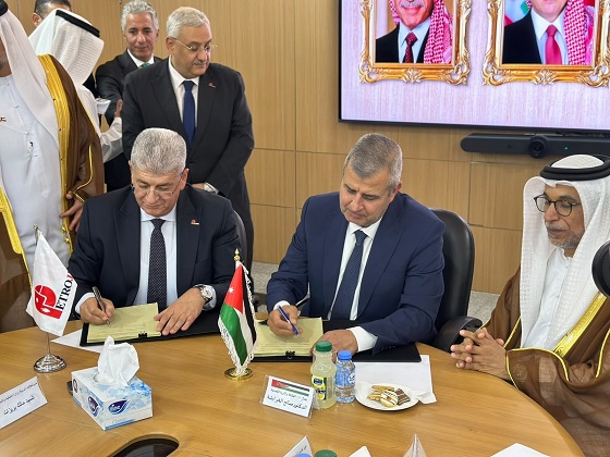 بتروجيت تعزز وجودها الإقليمي بعقد توصيل الغاز الطبيعي بالأردن